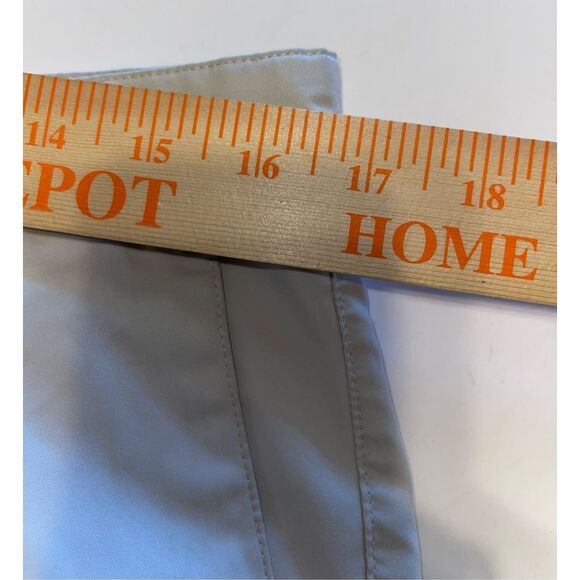 Adidas Shorts Mens 32 Tan Khaki Climalite Golf Bermuda Flat Front Casual Bottoms - Picture 7 of 7